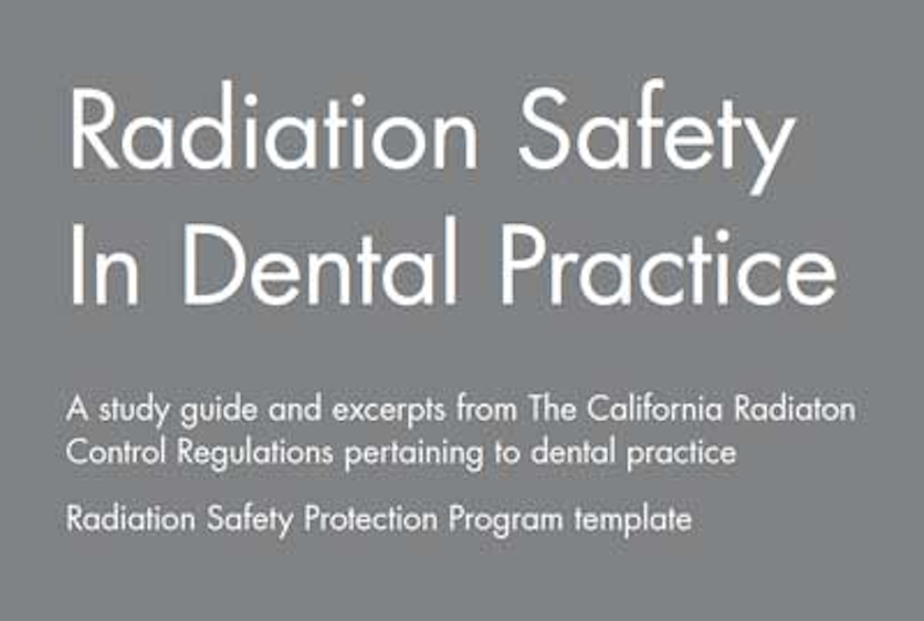 California Dental Association updates radiation safety guide Perio