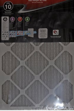 Figure 1a: Air filter FTP10 Figure 1a: Air filter FTP10