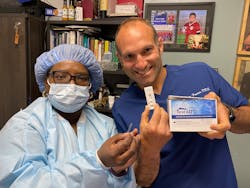 Figure 2: In-office rapid chromatographic immunoassay for the quantitative detection of 25 (OH)D levels in human blood/serum Figure 2: In-office rapid chromatographic immunoassay for the quantitative detection of 25 (OH)D levels in human blood/serum