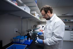 In the lab at Theradaptive In the lab at Theradaptive