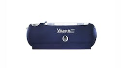 Figure 1: OxyHealth Vitaeris320 soft-shell hyperbaric oxygen chamber with 1.3 atm Figure 1: OxyHealth Vitaeris320 soft-shell hyperbaric oxygen chamber with 1.3 atm