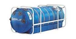Figure 2: OxyHealth Quamvis320 soft-shell hyperbaric oxygen chamber with increased atm ability
