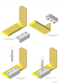 Figure 5: Sniper X-Ray System base attaches to radiographic film holder Figure 5: Sniper X-Ray System base attaches to radiographic film holder