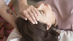 woman undergoing hypnosis woman undergoing hypnosis