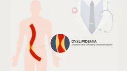 illustration of the effects of unhealthy cholesterol levels illustration of the effects of unhealthy cholesterol levels